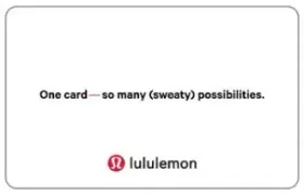 LULULEMON Australia Gift Card