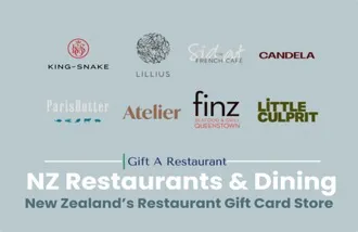 NZ Restaurants and Dining New Zealand Gift Card