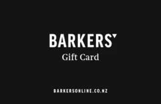Barkers New Zealand Gift Card