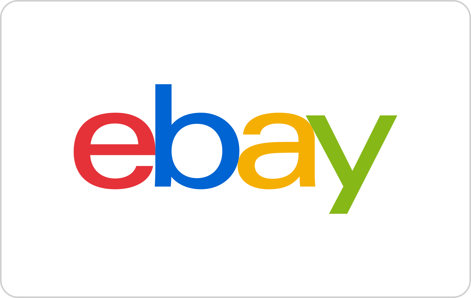 eBay Gift Cards