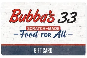 Bubba's 33 Gift Card