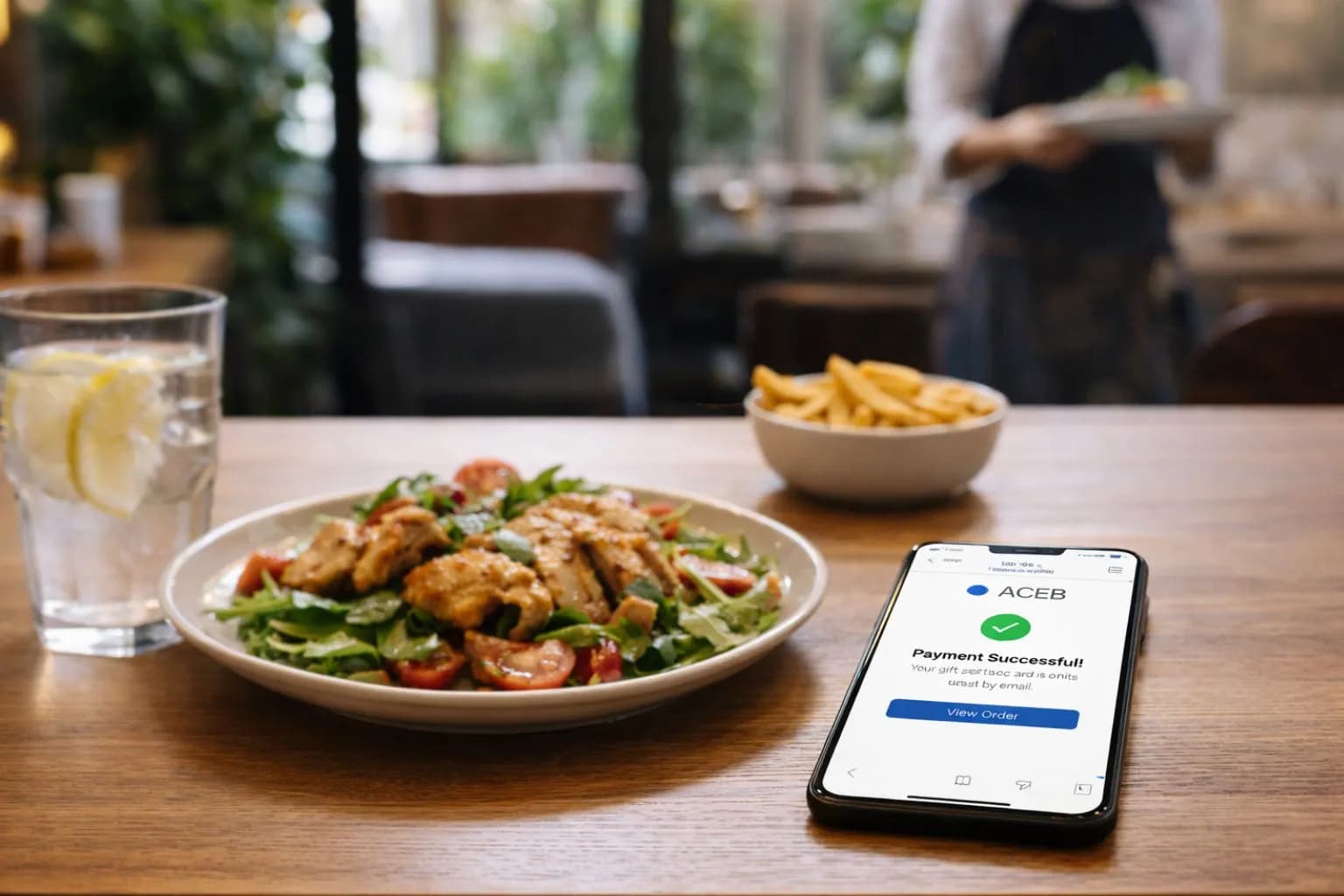 Buy food and restaurant gift cards with crypto on ACEB.com